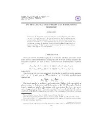 A. SAHIN, on the Generalized Perrin and Cordonnier Matrices