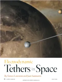 Electrodynamic Tethers in Space