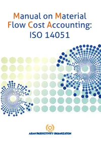 Manual on Material Flow Cost