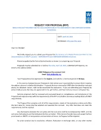 Solicitation Document