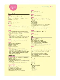 ANSWER KEY Page 113 9 A