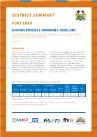 District Summary