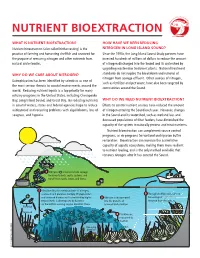 Nutrient Bioextraction L