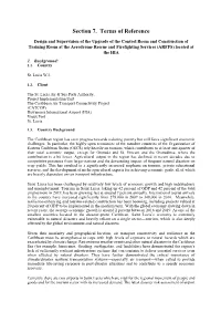 Section 7. Terms of Reference