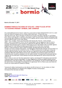 Dominik Paris Is the King of Stelvio – First Place After “Attacking Vikings” Svindal and Jansrud