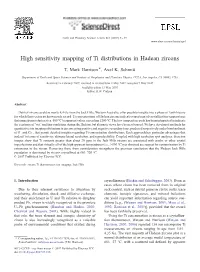 High Sensitivity Mapping of Ti Distributions in Hadean Zircons ⁎ T