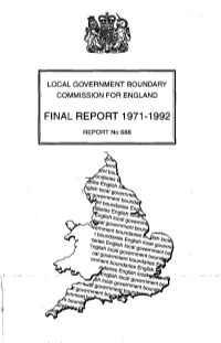 Final Report 1971-1992