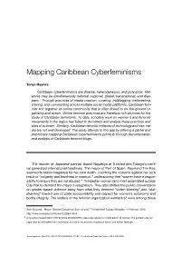 Mapping Caribbean Cyberfeminisms