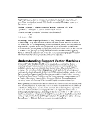 Understanding Support Vector Machines