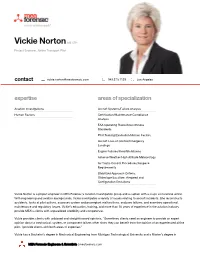Vickie Norton MS ATP