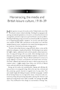 Downloaded from Manchesterhive.Com at 09/27/2021 08:12:04PM Via Free Access 42 Horseracing and the British, 1919–39