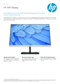 HP 24Fh Display