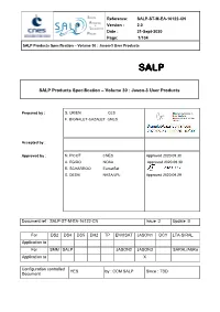 Jason-3 User Products