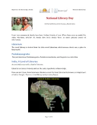National Library Day
