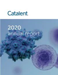 2020 ANNUAL REPORT Dear Shareholders