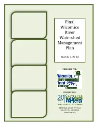 DRAFT Wicomico River