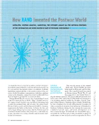 How RAND Invented the Postwar World