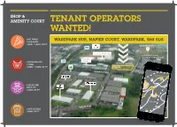 Tenant Operators Wanted!