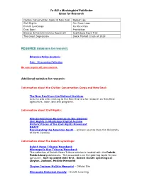 To Kill a Mockingbird Pathfinder Ideas for Research REQUIRED Databases for Research