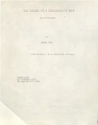 3.A.1 the Story of a Minister's Son – Title Page, Table of Contents
