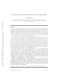 Arxiv:1504.02898V2 [Cond-Mat.Stat-Mech] 7 Jun 2015 Keywords: Percolation, Explosive Percolation, SLE, Ising Model, Earth Topography