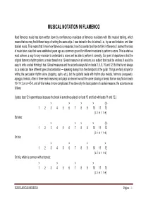 Musical Notation in Flamenco