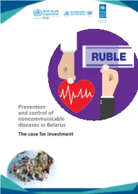 Prevention and Control of Noncommunicable Diseases in Belarus the Case for Investment