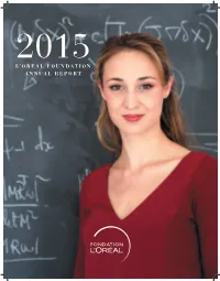 L'oreal Foundation Annual Report