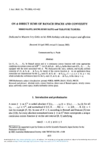 On Ψ Direct Sums of Banach Spaces and Convexity