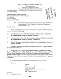 The Law Office of Vincent Trivelli, PLLC