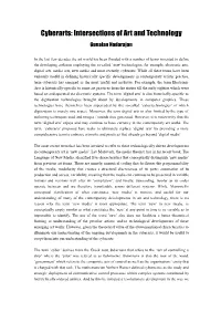 Cyberarts: Intersections of Art and Technology Gunalan Nadarajan