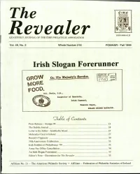 Irish Slogan Forerunner