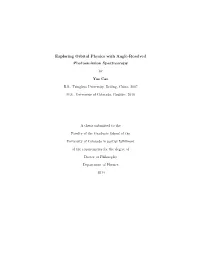 Exploring Orbital Physics with Angle-Resolved Photoemission Spectroscopy