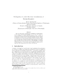 Ambiguities in Order-Theoretic Formulations of Thermodynamics