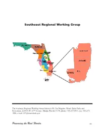 Southeast Regional Working Group