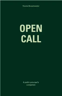 Open CALL Open CALL