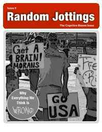 Random Jottings the Cognitive Biases Issue