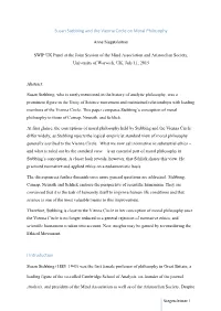 Susan Stebbing and the Vienna Circle on Moral Philosophy I Introduction