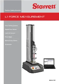 L1 Force Measurement