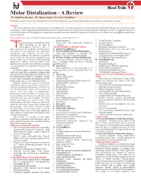 Molar Distalization-A Review