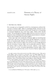 Elements of a Theory of Human Rights