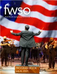 America Strong Program Book