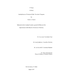 Thesis Outline