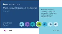 Mainframe Services & Solutions
