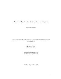 Paradoxes and Practices of Modernity in a Guyanese Mining Town