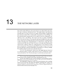 13 Network Layer