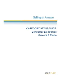 Consumer Electronics Style Guide