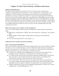 Data Links Functions, Attributes and Latency