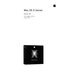 Mac OS X Server