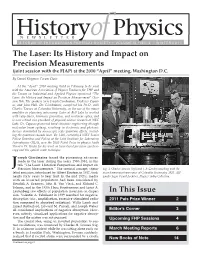 Sam Goudsmit: Physics, Editor, and More FHP Session at the APS 2010 March Meeting